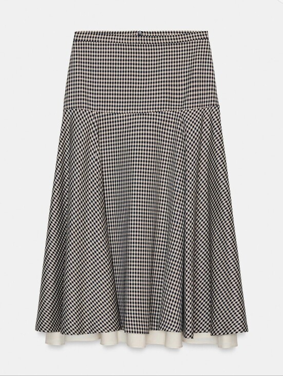 Zara Dresses & Skirts - ZARA COMBINATION PLAID SKIRT(S)